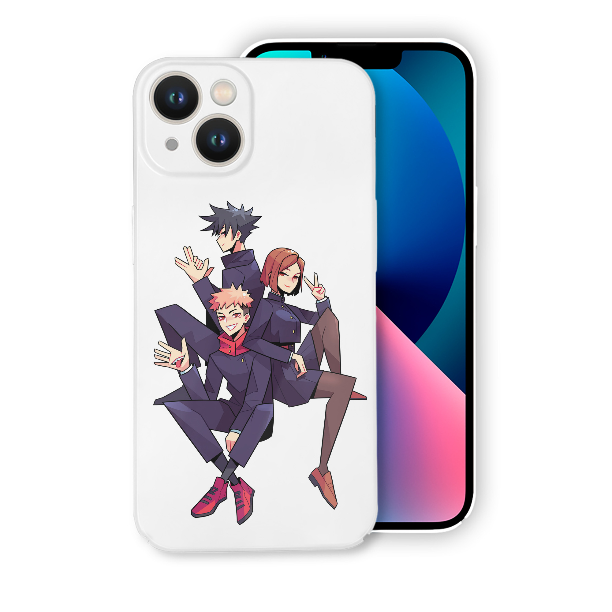 （画像用） 呪術廻戦 Jujutsu Kaisen 【iPhone 14シリーズ対応】ハードケース